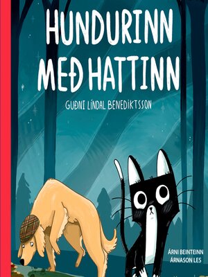 cover image of Hundurinn með hattinn